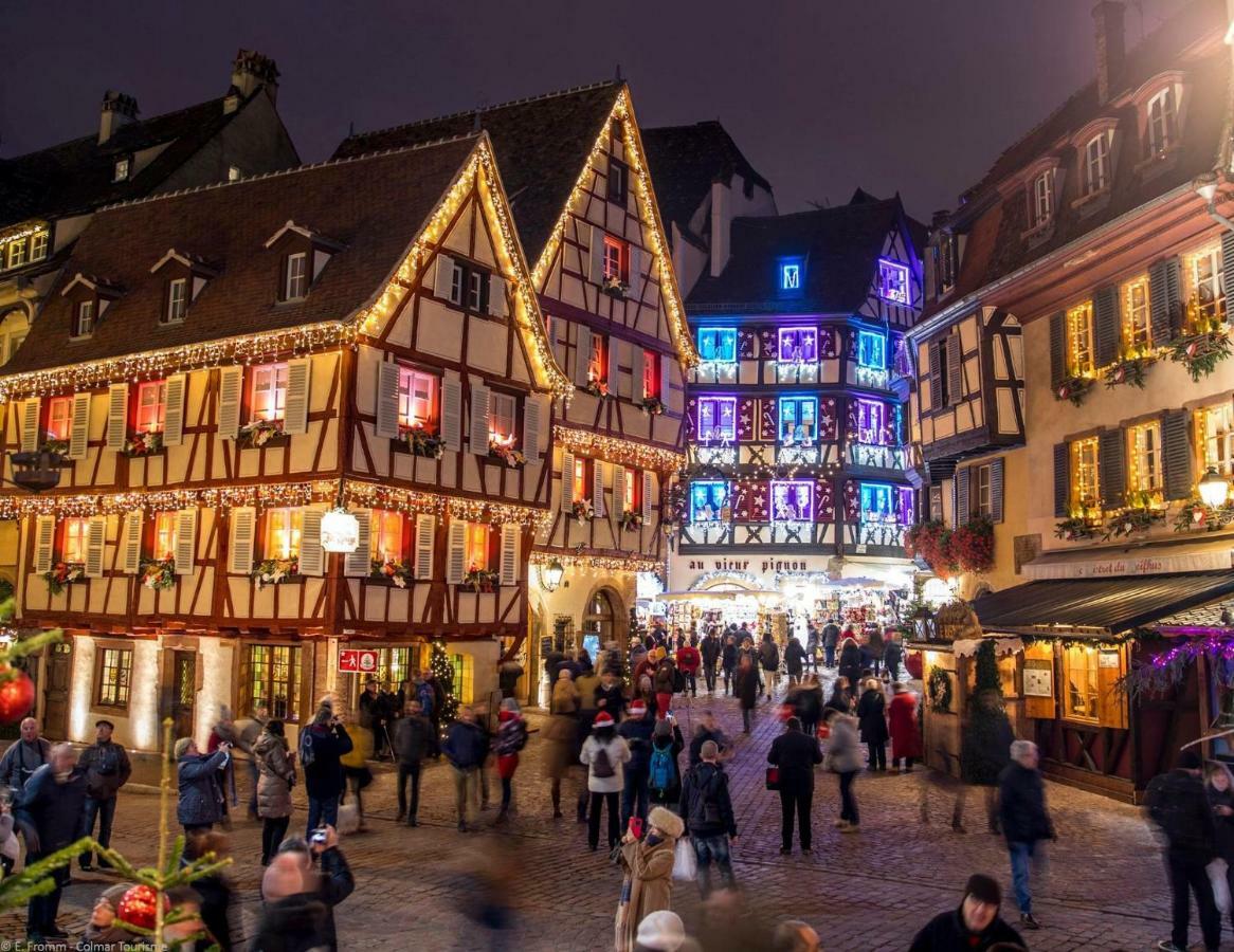Appartamento F1 Terrasse Hydromassage LED, Colmar à 5min, calme Wintzenheim Esterno foto